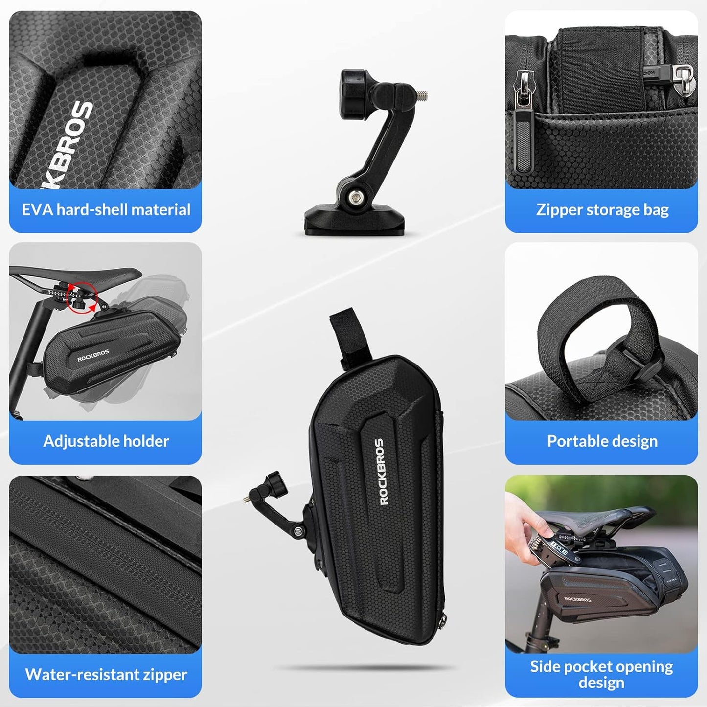 ROCKBROS B69 Wodoodporna torba rowerowa z szybkozlaczka 1.8L
