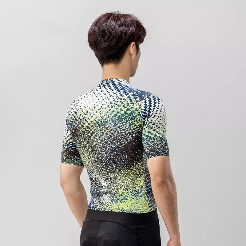 Męska koszulka rowerowa ROCKBROS z krótkim rękawem i odzieżą rowerową S-4XL