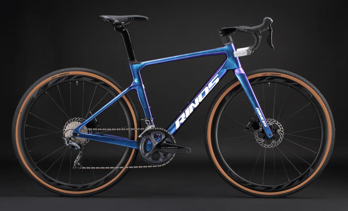 RINOS Rower przełajowy karbonowy Sandman5.0 Shimano R8000 Ultegra