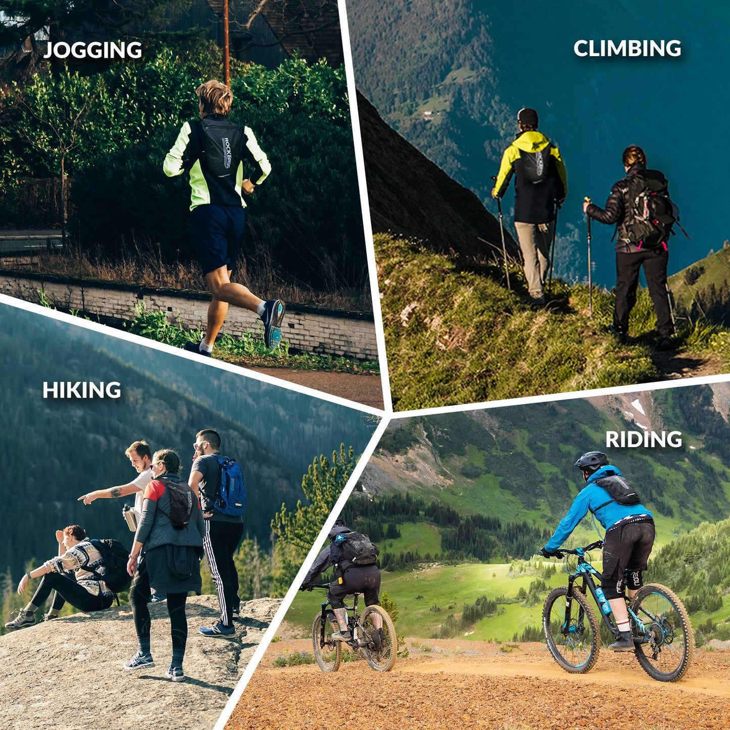 Ultralekki plecak rowerowy z bukłakiem, 2l, z systemem nawadniającym, ROCKBROS