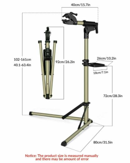 ROCKBROS Stojak aluminiowy do montażu rowerów stojak naprawczy Max. 30KG