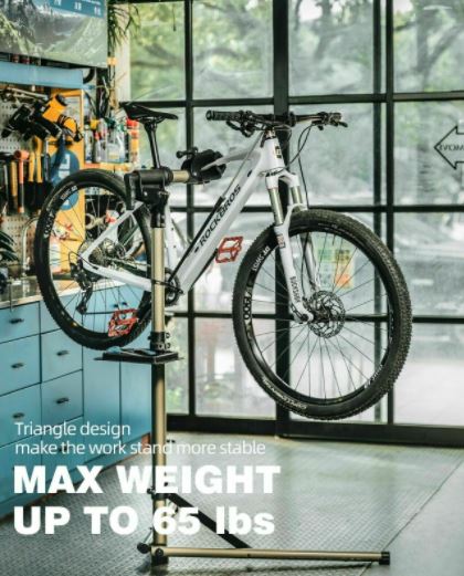 ROCKBROS Stojak aluminiowy do montażu rowerów stojak naprawczy Max. 30KG