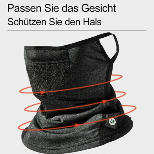 ROCKBROS Balaclava maska rowerowa ochronne nakrycie głowy na ucho oddychająca