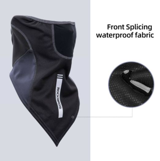 ROCKBROS Zimowy szalik motocyklowy szal balaclava pół kominiarka unisex