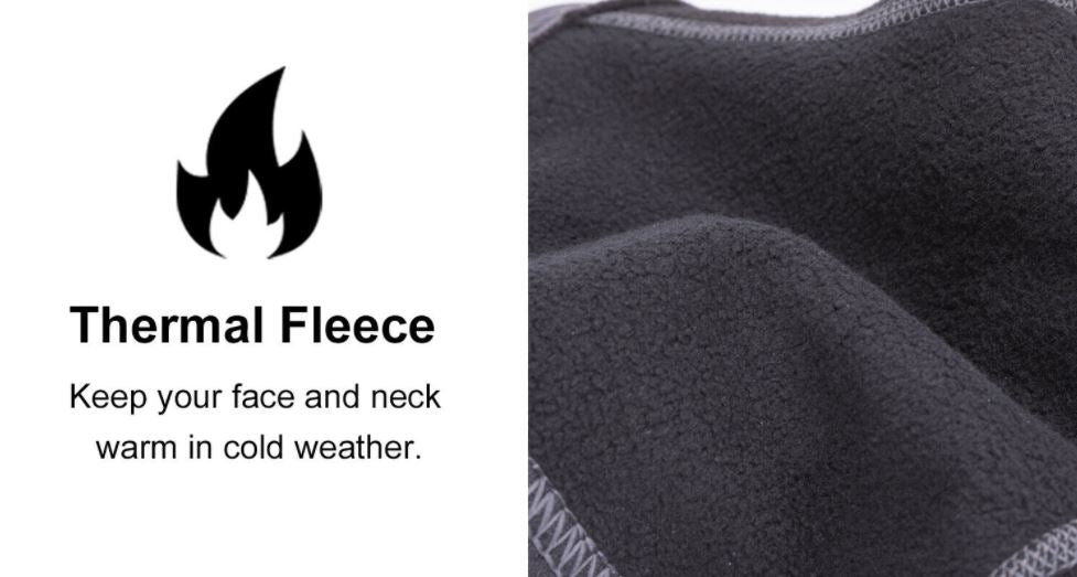 ROCKBROS Kominiarka zimowa motocyklowa półmaska szalik rower outdoor