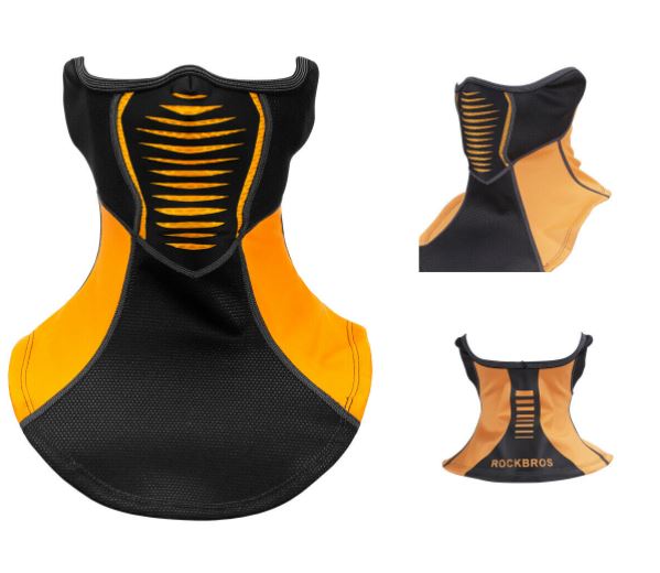 ROCKBROS Kominiarka zimowa motocyklowa półmaska szalik rower outdoor