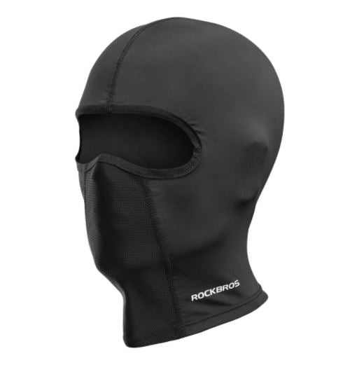 ROCKBROS Kominiarka oddychająca balaclava bandana motocyklowa UPF50+ letnia jedwab lodowy bez otworów na okulary