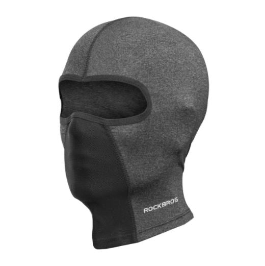 ROCKBROS Kominiarka oddychająca balaclava bandana motocyklowa UPF50+ letnia jedwab lodowy bez otworów na okulary