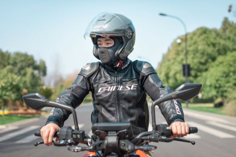 ROCKBROS Kominiarka oddychająca balaclava bandana motocyklowa UPF50+ letnia jedwab lodowy bez otworów na okulary
