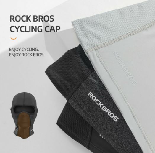 ROCKBROS Kominiarka kaptur kobiety mężczyzni UPF50+ balaclava lato/wiosna bez otworów na okulary