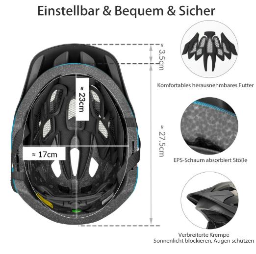 Dziecięcy kask rowerowy ROCKBROS Zdejmowany sportowy kask ochronny dla dzieci