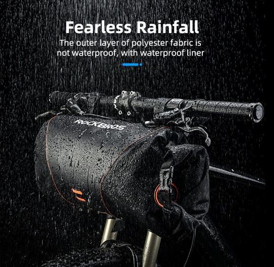 ROCKBROS Torba na ramę torba rowerowa na kierownicę ok. 2L