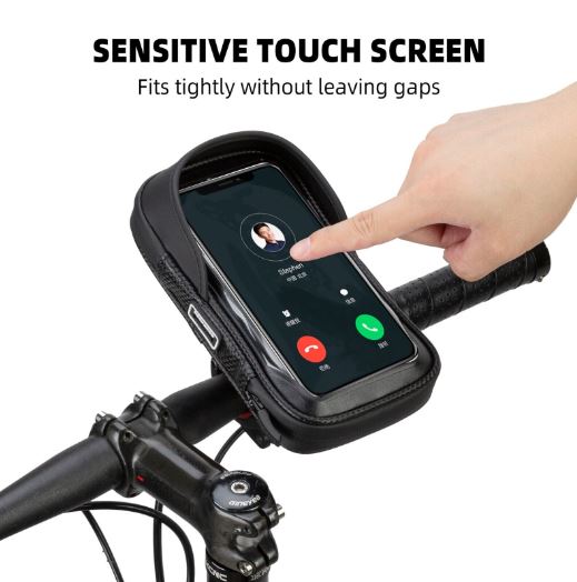 ROCKBROS Torba na telefon komórkowy torba na ramę roweru uchwyt na telefon komórkowy 6,2" torba na kierownicę motocykl