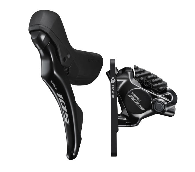 SHIMANO Prawa dźwignia zmiany biegów hamulca tarczowego 105 ST-R7120/BR-R7170