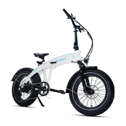 Rower elektryczny JOBOBIKE EddyX składany Shimano 7 biegów 20 cali akumulator 14 Ah