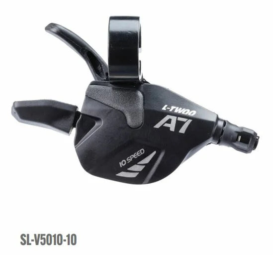 LTWOO Prawa dzwignia zmiany biegów dla 10 przerzutek opaska zaciskowa aluminium