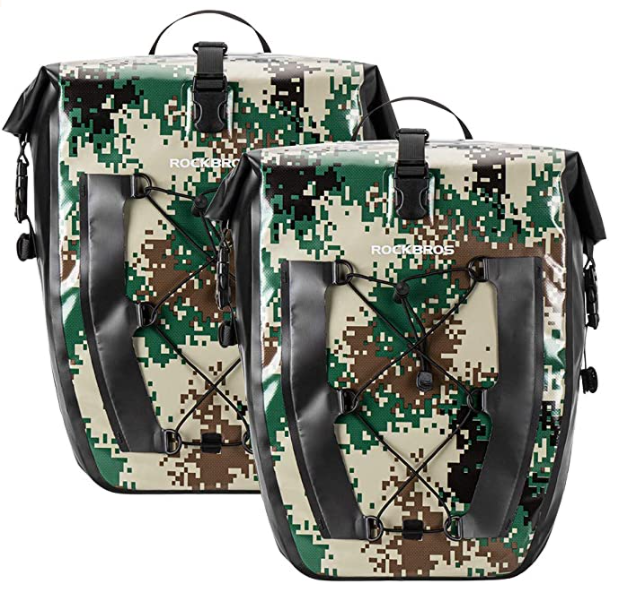 ROCKBROS AS-002-1 Sakwa tylna z kieszenia siatkowa 27L