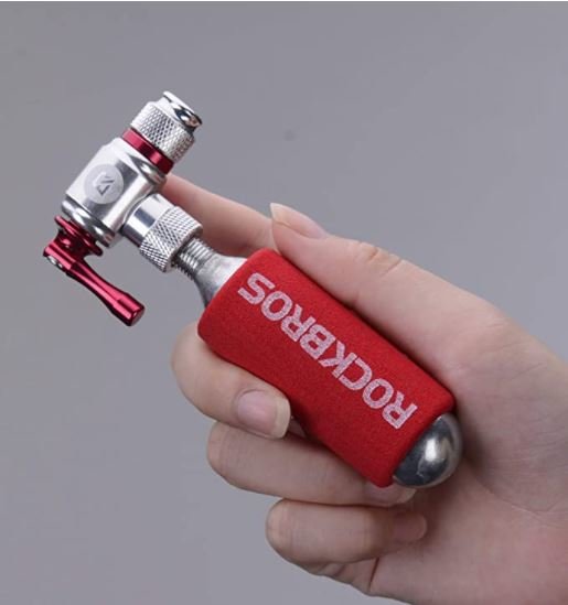 ROCKBROS SLAM-CO2 Inflator mini pompka rowerowa z izolowanym rekawem
