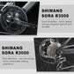 RINOS Odin1.0 karbonowy kolarzowka 700C Shimano SORA R3000 18 biegów