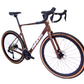 RINOS karbonowy rower gravel 700C Shimano 105 Di2 R7150 24 biegowy Sandman 8.0
