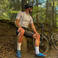 ROCKBROS Męska koszulka rowerowa krótkim rękawem wysokowydajna Jersey na MTB i rower szosowy