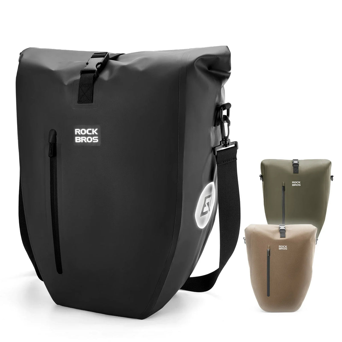 ROCKBROS 15L-20L Torba na bagażnik rowerowy 3-w-1