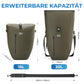 ROCKBROS 15L-20L Torba na bagażnik rowerowy 3-w-1