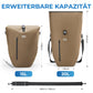 ROCKBROS 15L-20L Torba na bagażnik rowerowy 3-w-1