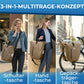 ROCKBROS 15L-20L Torba na bagażnik rowerowy 3-w-1