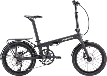 KABON Rower składany City Carbon Shimano Altus 9S 20 cali