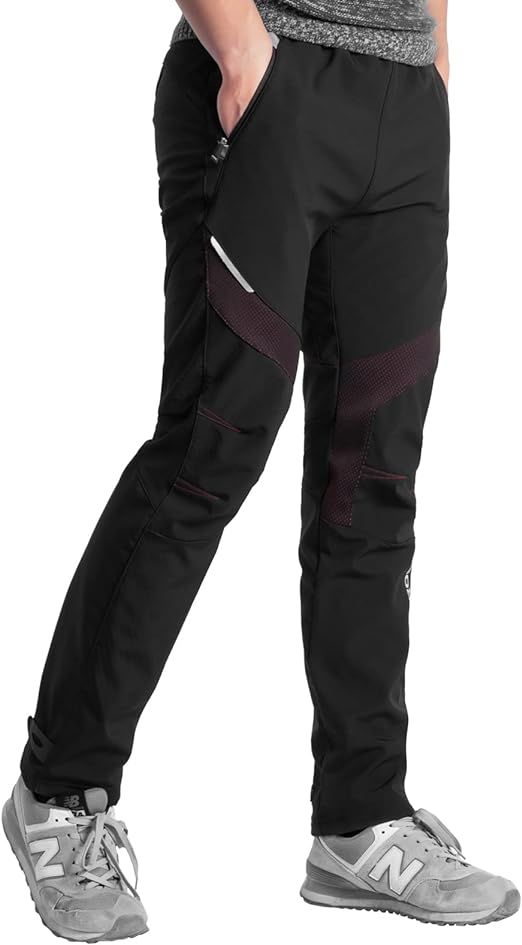 ROCKBROS Spodnie kolarskie wiatroszczelne długie spodnie sportowe spodenki kolarskie