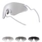 ROCKBROS Okulary rowerowe fotochromatyczne z ochroną UV400