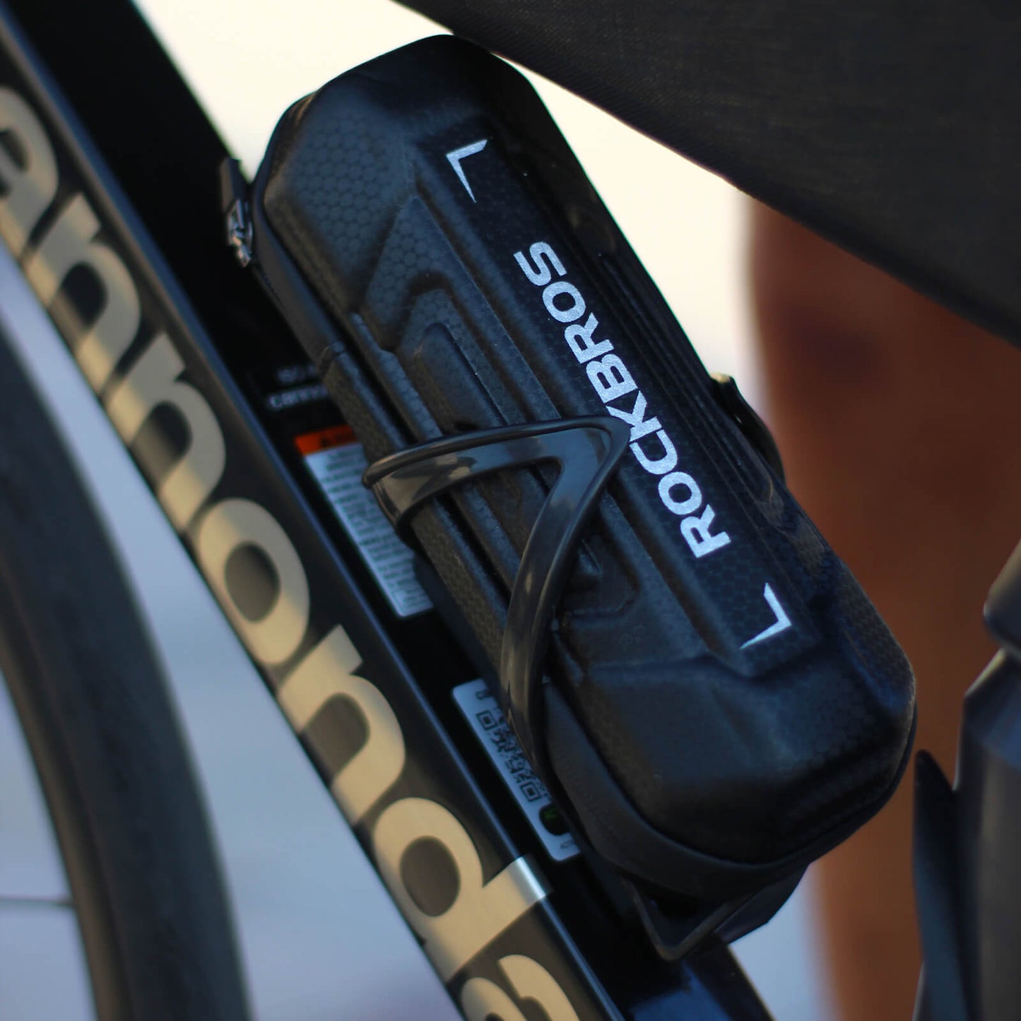 Organizer na akcesoria rowerowe czarny ROCKBROS