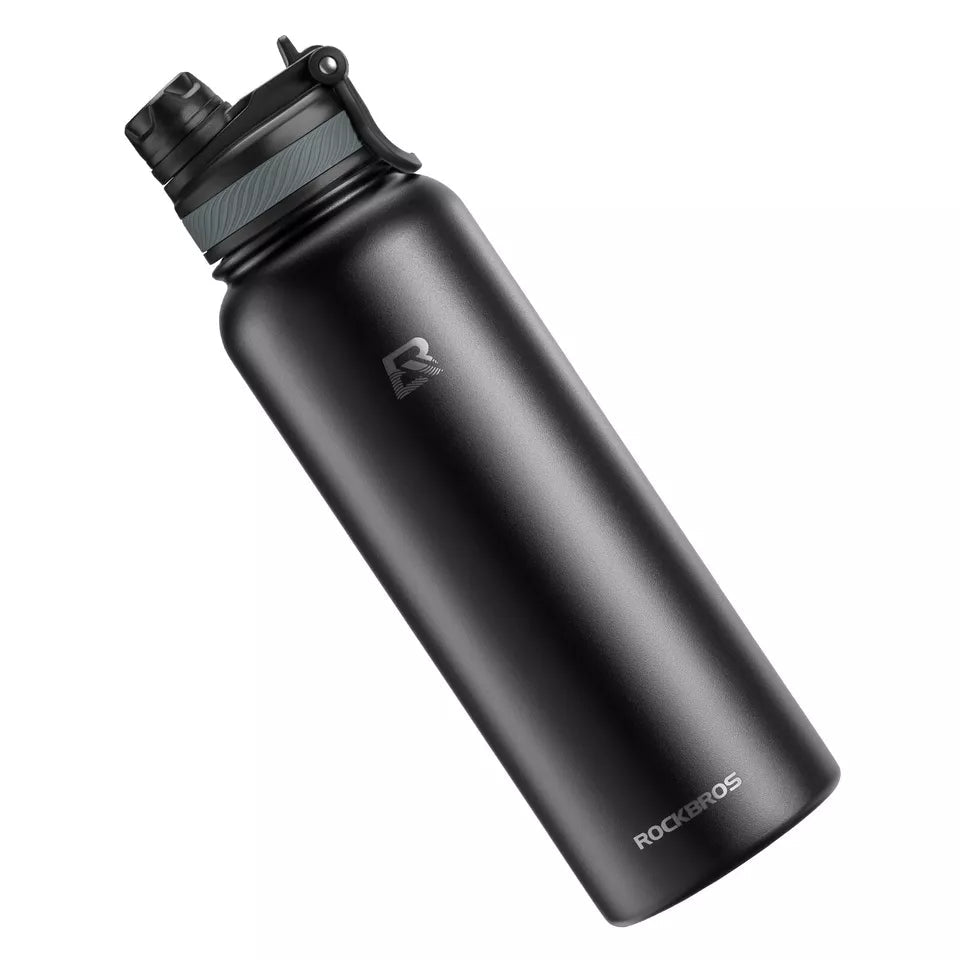 ROCKBROS Butelka ze stali nierdzewnej 550ml/650ml/1000ml/1200ml termos bez BPA butelka rowerowa
