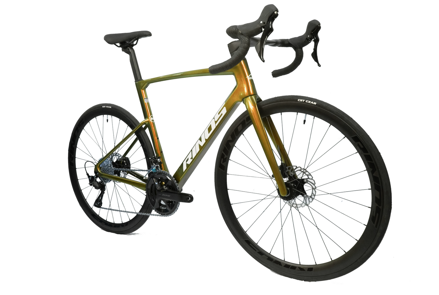 RINOS Odin4.0 Karbonowy rower szosowy 700C Shimano 105 R7120 24 biegi kolarzówka z włókna węglowego