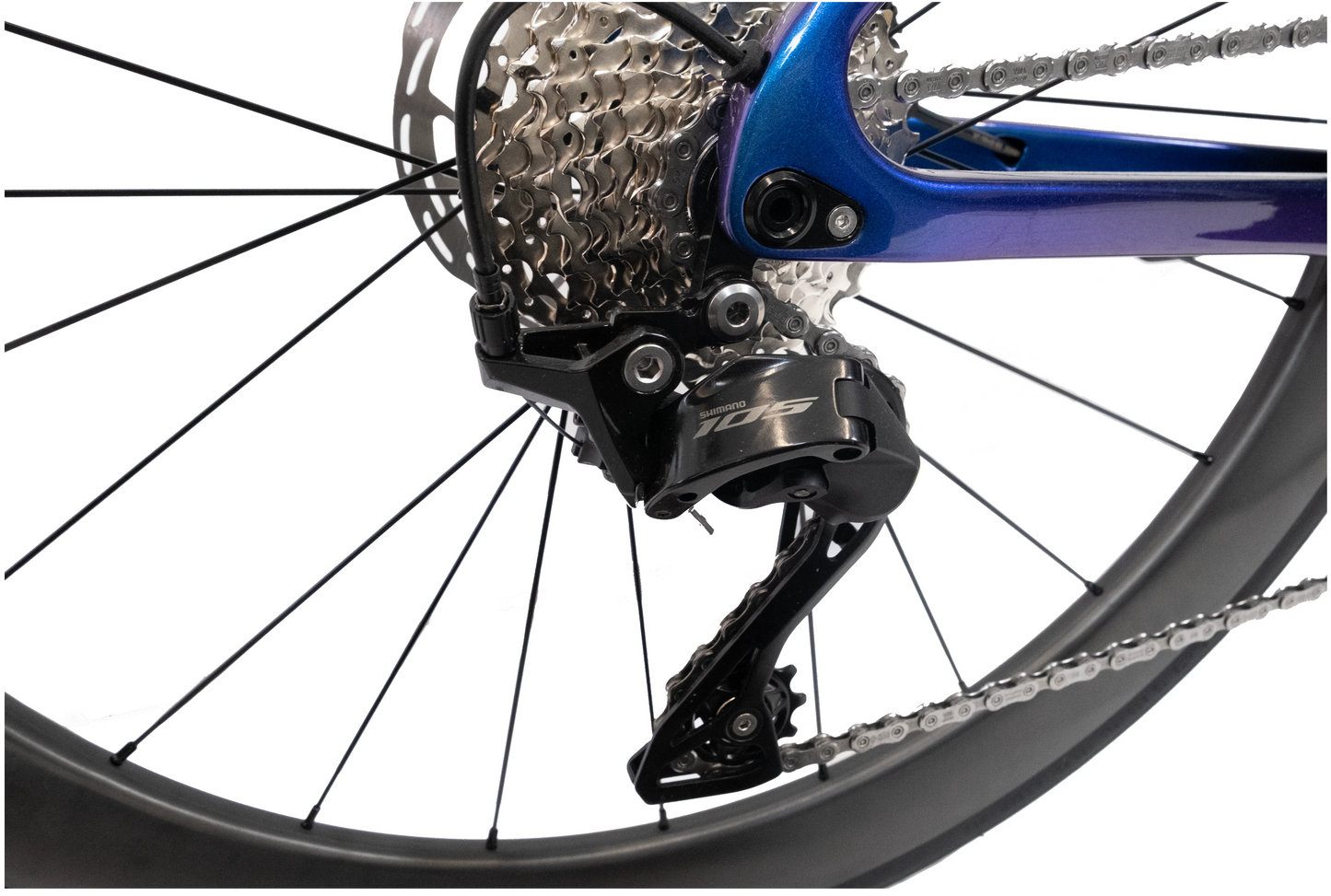 RINOS szosowy rower z ramą z włókna węglowego, Odin 4.1, Shimano 105 ST-R7120, 24 biegi