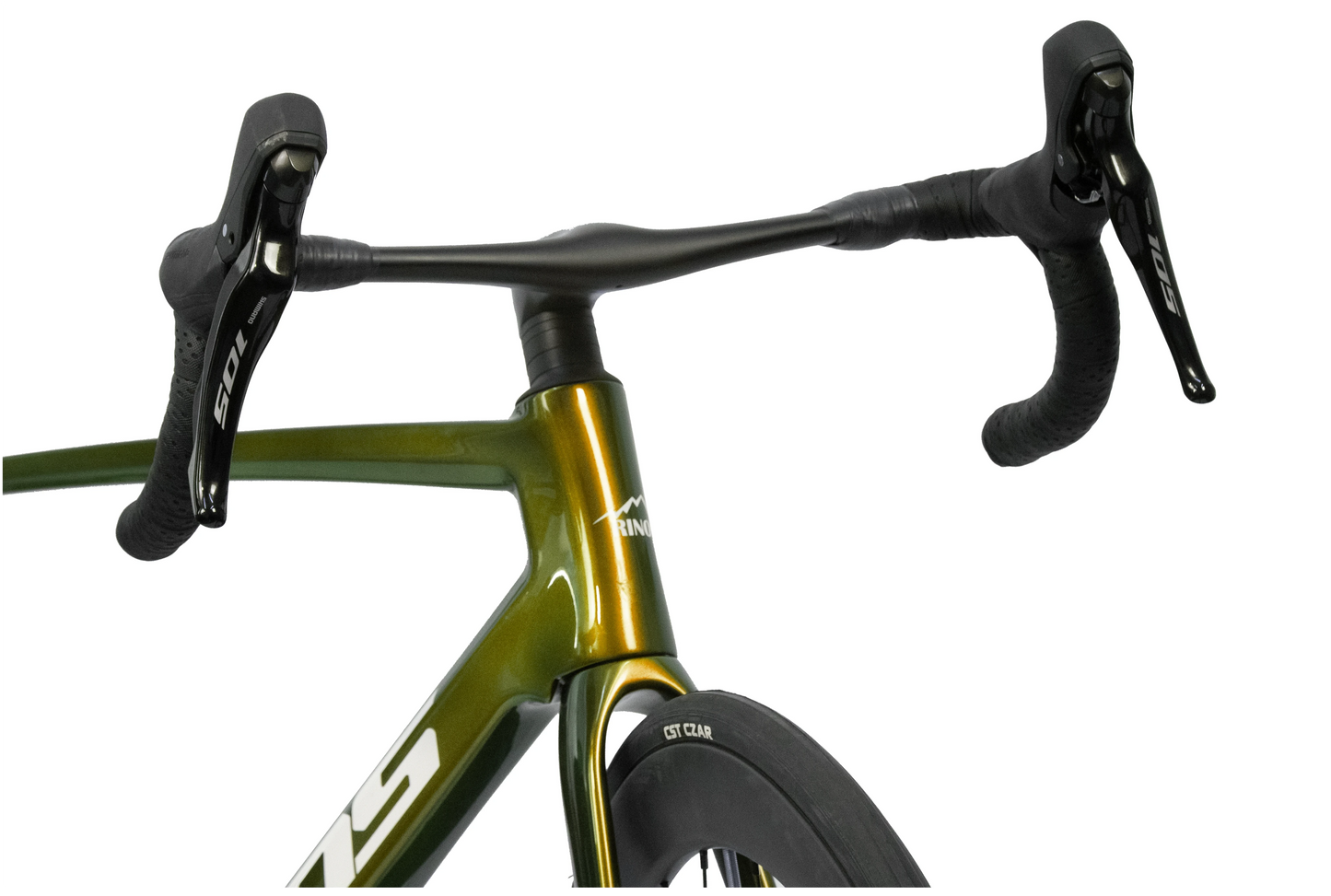 RINOS szosowy rower z ramą z włókna węglowego, Odin 4.1, Shimano 105 ST-R7120, 24 biegi
