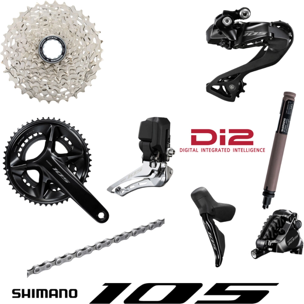 Grupa osprzętu Shimano 105 Di2 R7170 2x12-biegowa