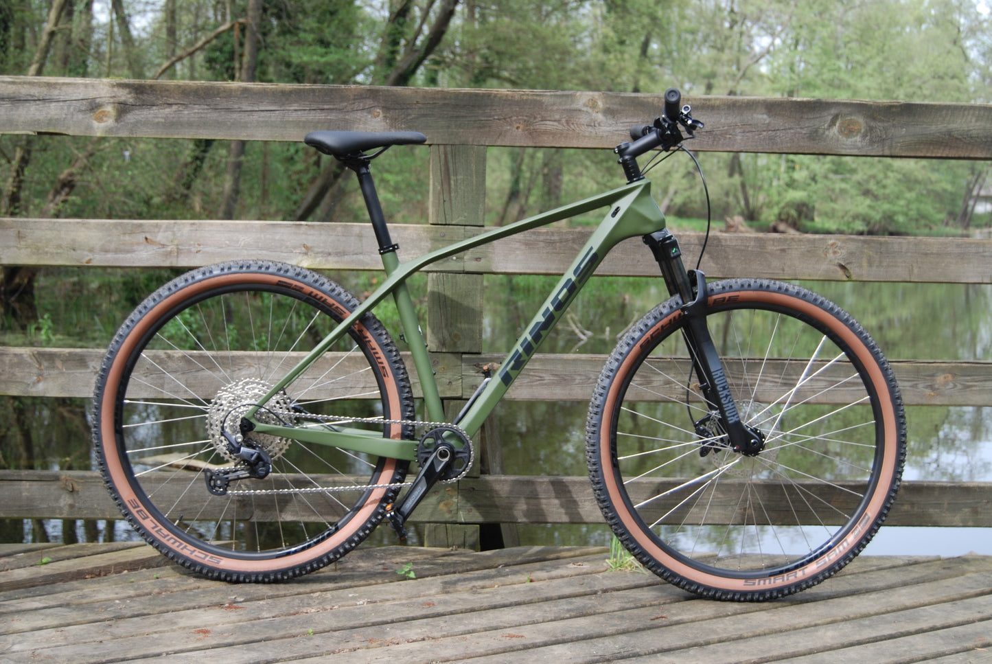 RINOS Gaia2.0 Karbonowy rower górski MTB  Hardtail Shimano Deore 12 biegów Rockshox