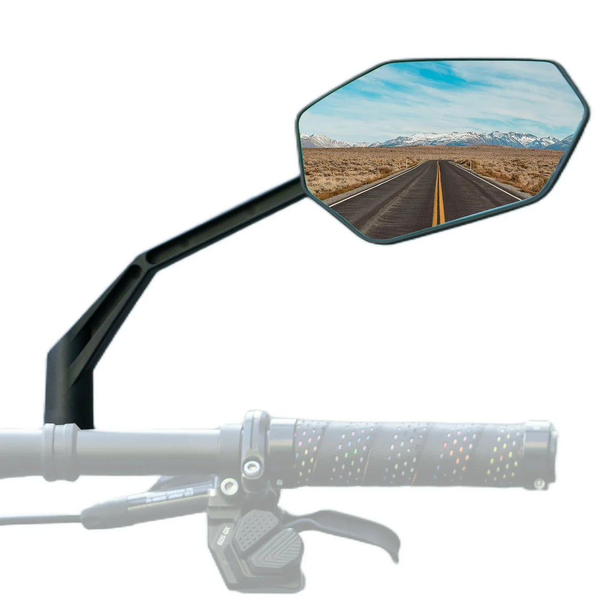 ROCKBROS Lustro rowerowe wsteczne do kierownicy 20–23 mm