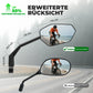 ROCKBROS Lustro rowerowe wsteczne do kierownicy 20–23 mm