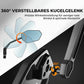 ROCKBROS Lustro rowerowe wsteczne do kierownicy 20–23 mm