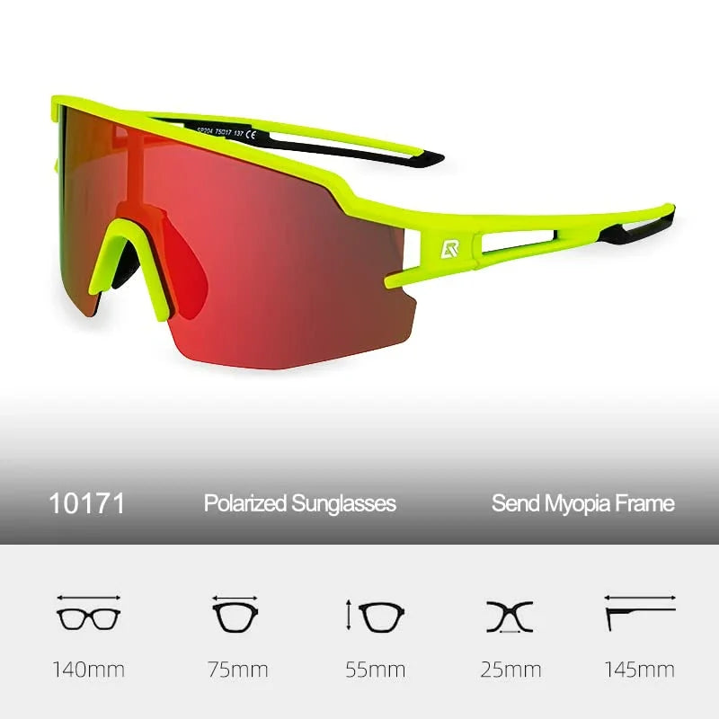ROCKBROS Okulary rowerowe Polarne okulary przeciwsłoneczne UV400 SP204