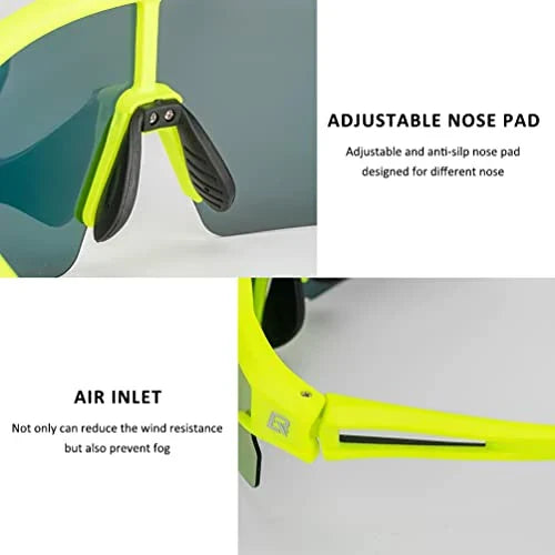ROCKBROS Okulary rowerowe Polarne okulary przeciwsłoneczne UV400 SP204