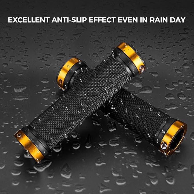 ROCKBROS Chwyty rowerowe 22mm z aluminiowym systemem Lock-On