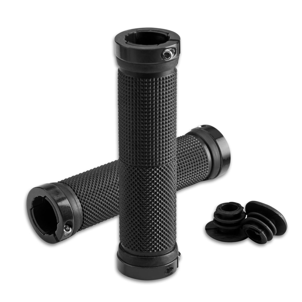 ROCKBROS Chwyty rowerowe 22mm z aluminiowym systemem Lock-On