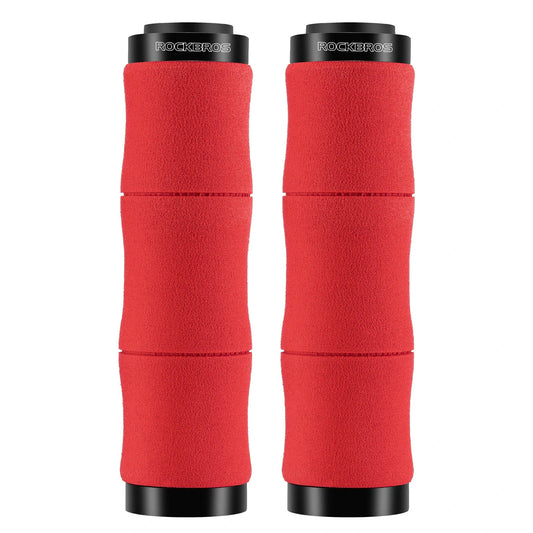 ROCKBROS Gripy rowerowe antypoślizgowe EVA z pianki, chwyt rowerowy z aluminium 22MM