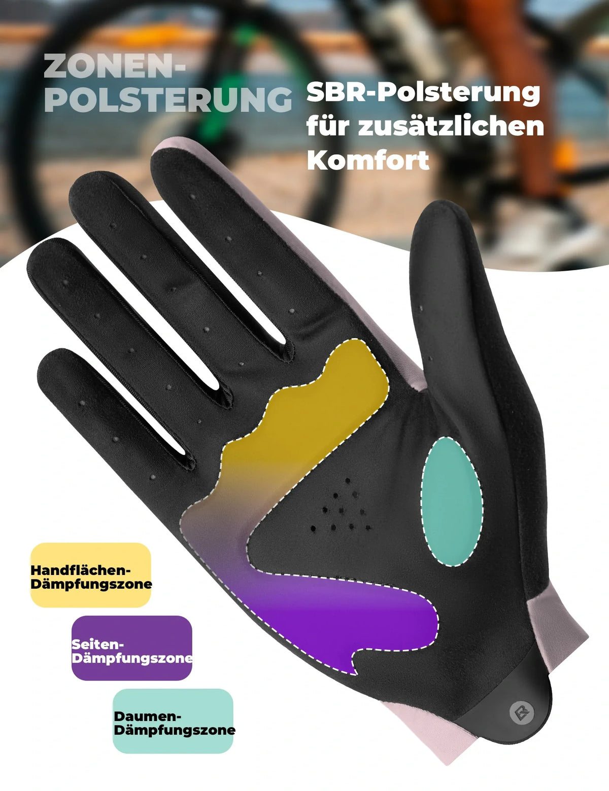 ROCKBROS Rękawice rowerowe