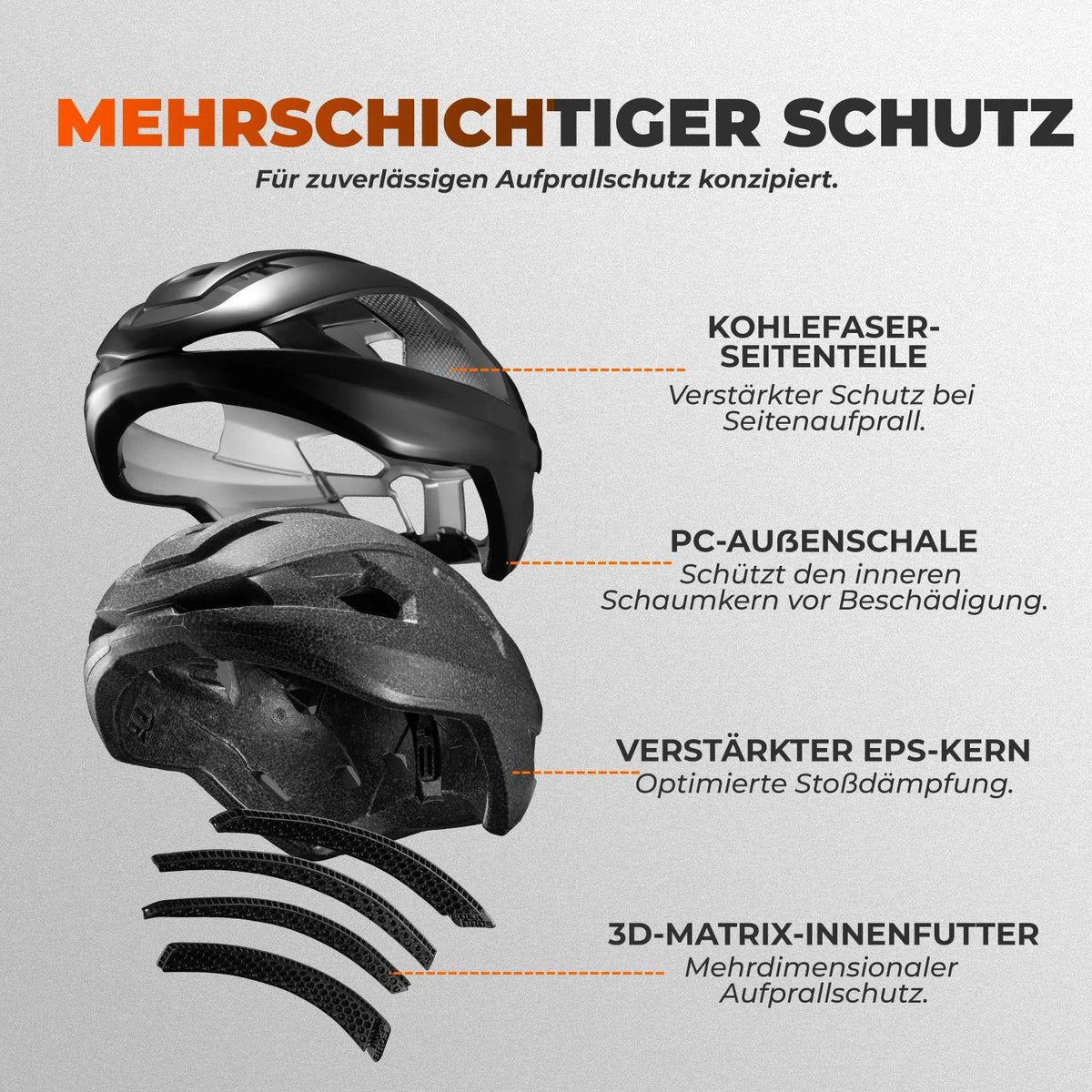 Kask rowerowy ROCKBROS z magnetycznym zapięciem –54-60CM
