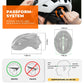 Kask rowerowy ROCKBROS z magnetycznym zapięciem –54-60CM